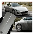 grey vinyl wrap car